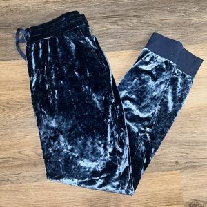 Blue Silk women’s Pajama Joggers